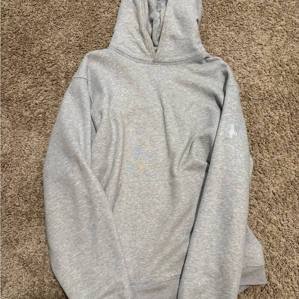ALO Yoga Gray Hoodie Sweater